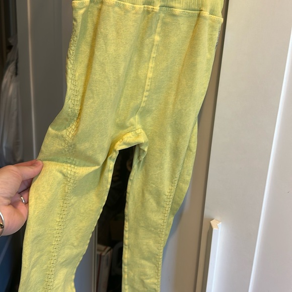 NWOT RARE SOLD OUT COLOR Free People Movement Good Karma Onesie-Pineapple Punch - Picture 14 of 15